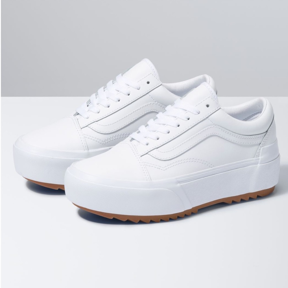 Vans Old Skool Stacked Leather
